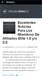 Mobile Screenshot of afiliadoelites.com